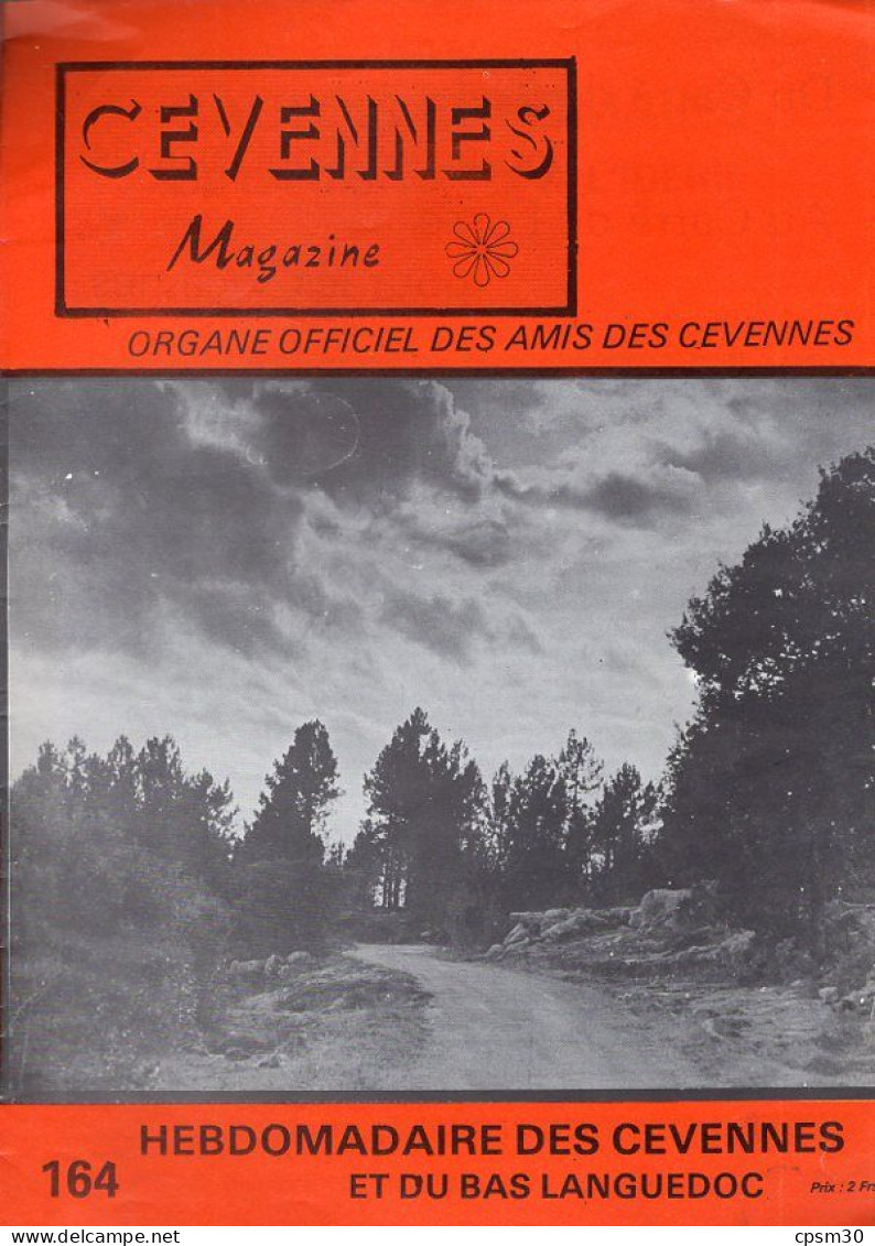 Livre - Cevennes Magazine, N° 164, Avril 1977, 16 Pages - Languedoc-Roussillon