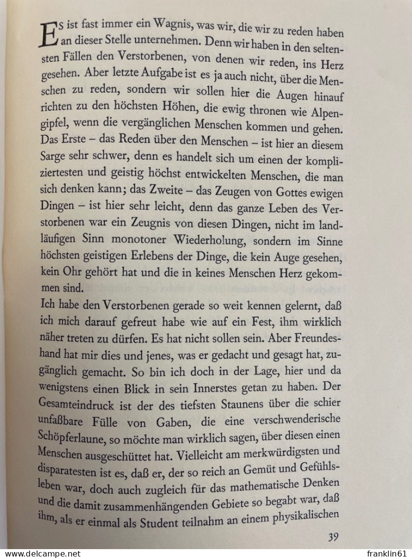 Max Reger und Karl Straube : Im Auftr. von Anton Kippenberg f. d. Leipziger Bibliophilen-Abend zum 3. Mai 1929