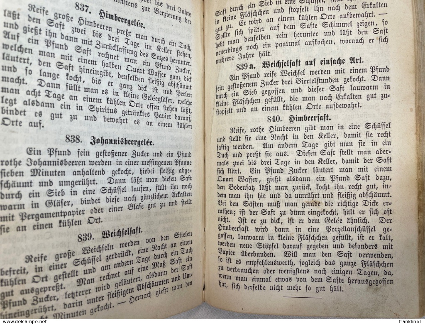 Regensburger Kochbuch.