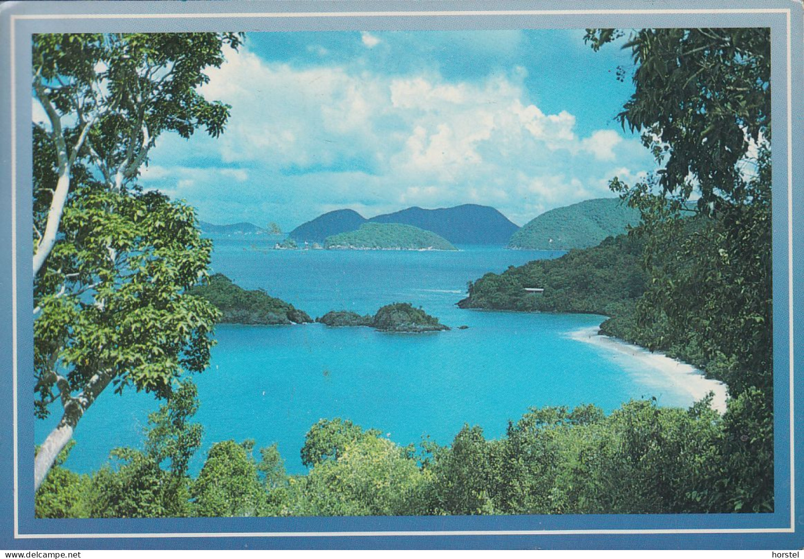 Jungferninseln - ST. John U.S.V.I - Trunk Bay - Nice Stamp "Rep.Dominicana" - Amerikaanse Maagdeneilanden