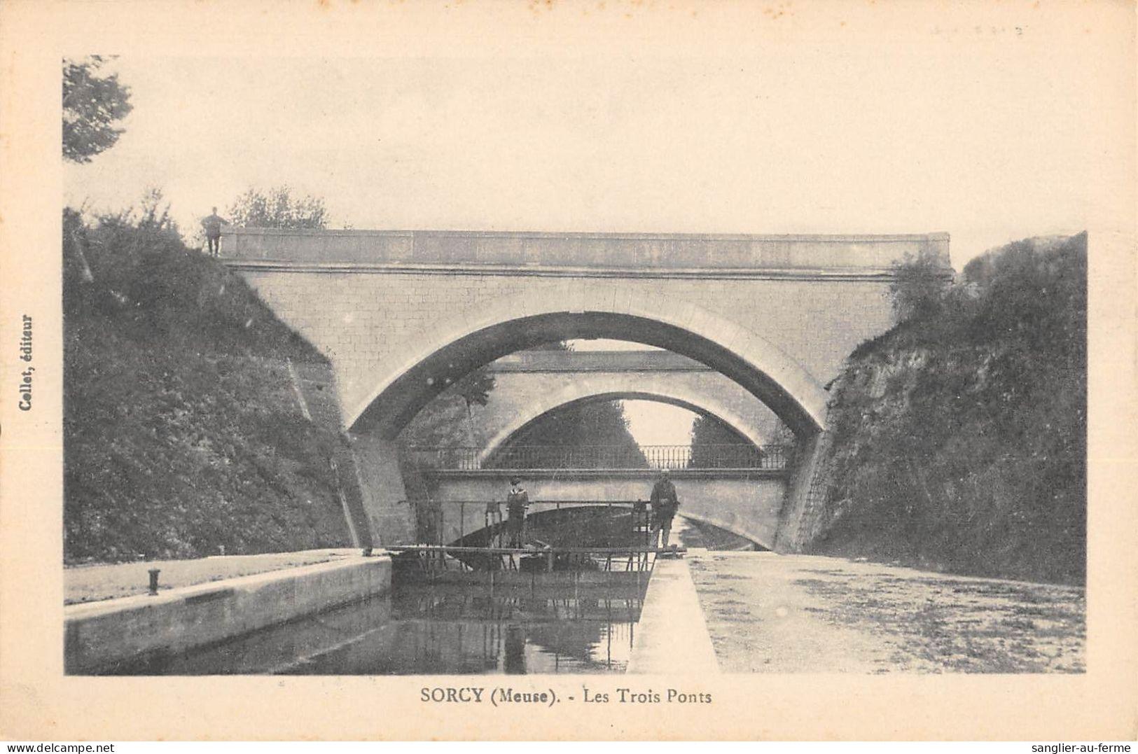 CPA 55 SORCY / LES TROIS PONTS - Other & Unclassified