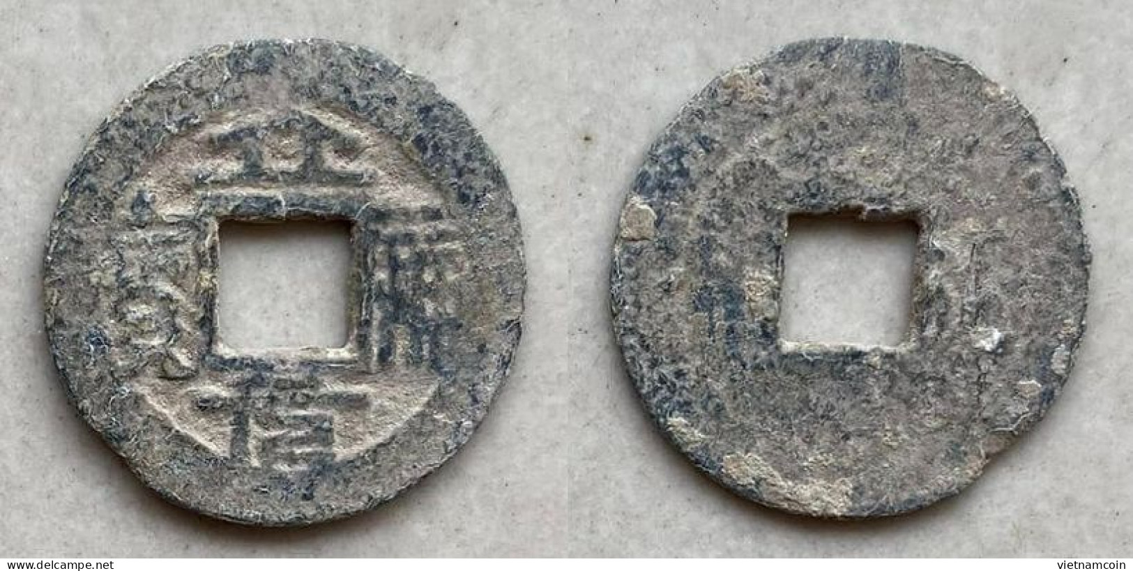 Ancient Annam Coin Lap Nguyen Thong Bao (zinc Coin) THE NGUYEN LORDS (1558-1778) - Viêt-Nam