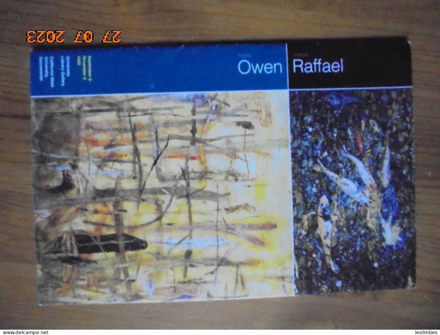 Frank Owen / Joseph Raffael [joint Art Exhibit Recent Works 2002] Library Gallery California State University Sacramento - Beaux-Arts