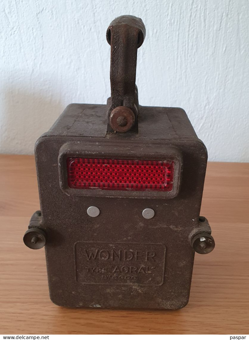 Ancienne Lampe Wonder Type AGRAL - Autres Appareils