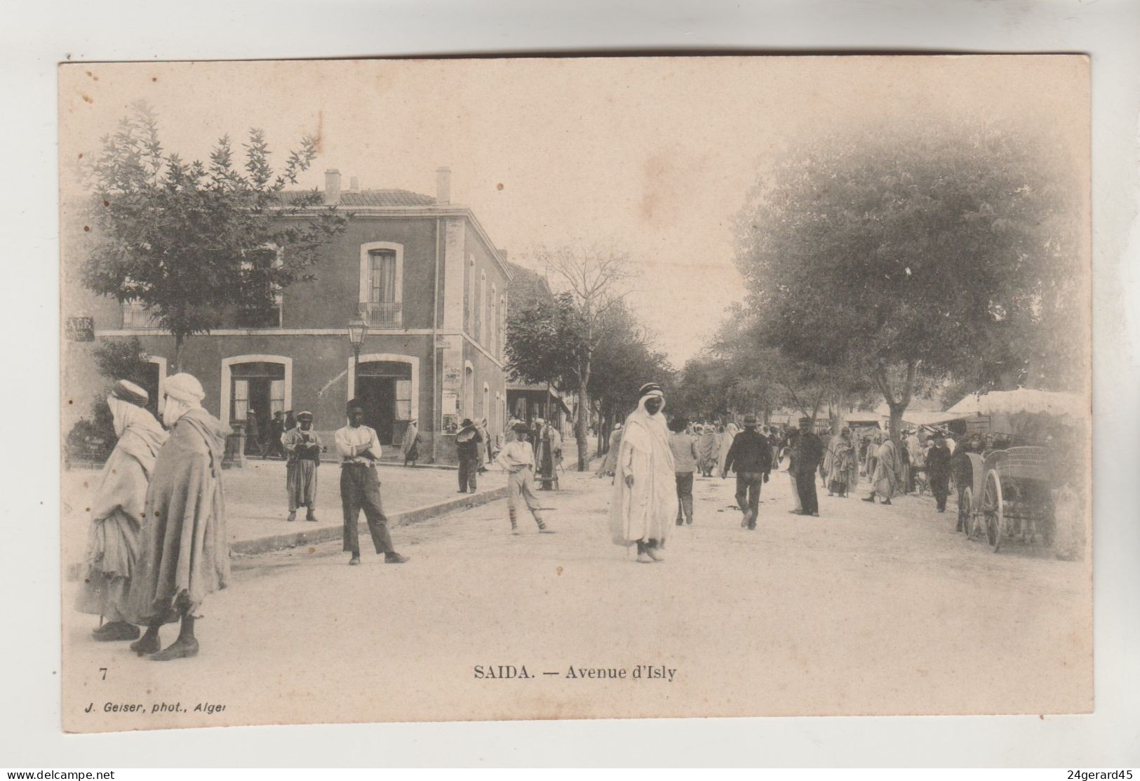 CPA SAIDA (Algérie) - Avenue D'Isly - Saida