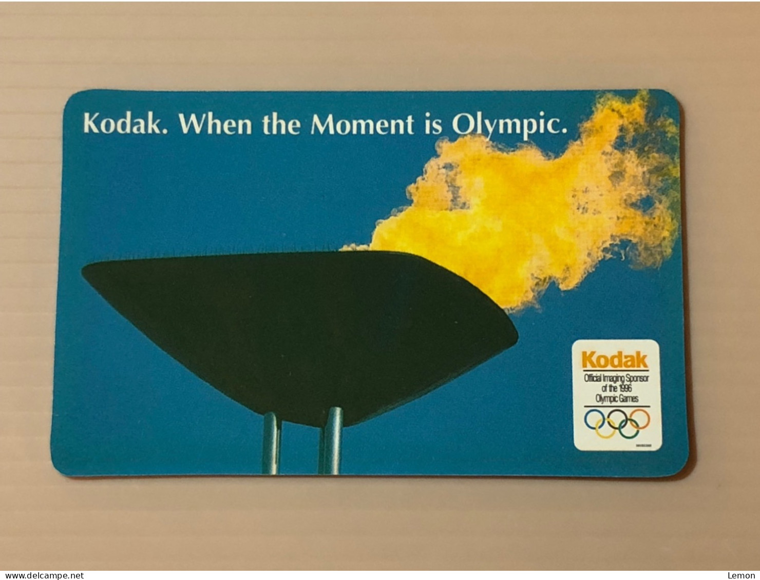Mint USA UNITED STATES America Prepaid Telecard Phonecard, KODAK Sponsor Of 1996 Olympic SAMPLE CARD, Set Of 1 Mint Card - Collections