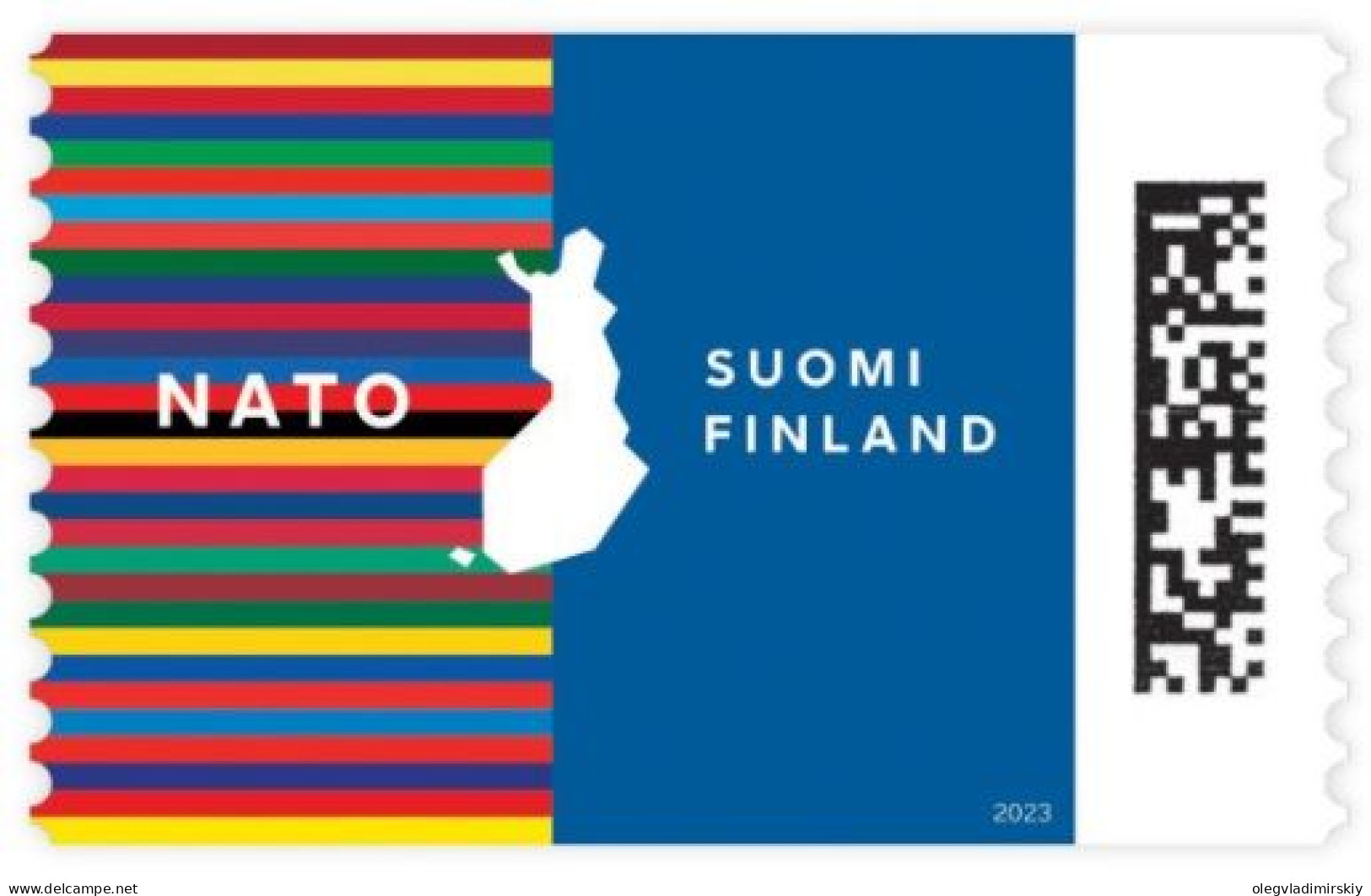 Finland Finnland Finlande 2023 Finland In NATO Stamp Mint - NATO