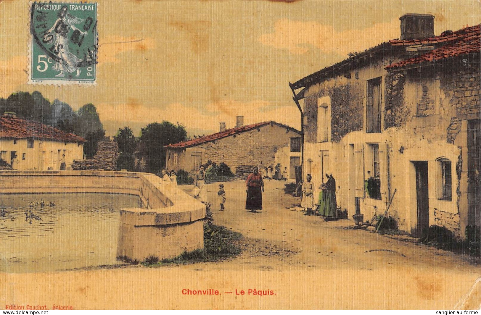 CPA 55 CHONVILLE / LE PAQUIS - Other & Unclassified