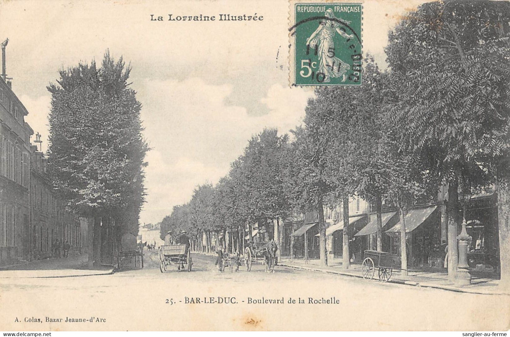 CPA 55 BAR LE DUC / BOULEVARD DE LA ROCHELLE - Bar Le Duc