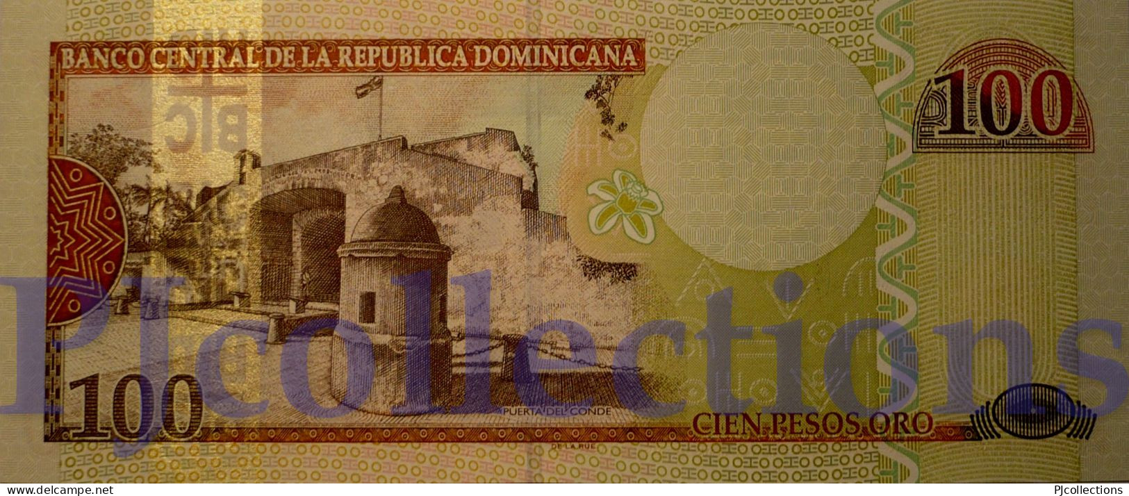 DOMINICAN REPUBLIC 100 PESOS ORO 2004 PICK 171d UNC - República Dominicana