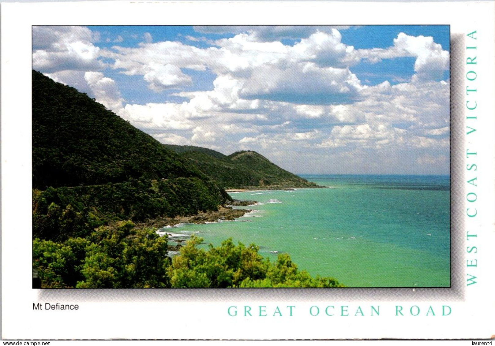 8-9-2023 (4 T 33) Australia - VIC - Great Ocean Road (3 Postcards) Apostles / Map Etc - Altri & Non Classificati