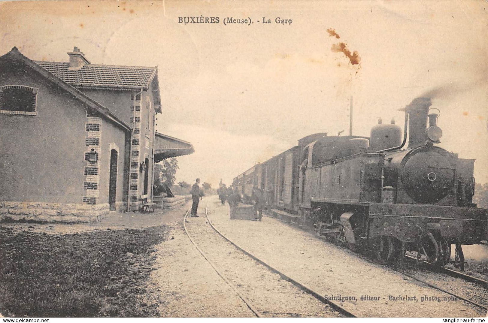 CPA 55 BUXIERES / LA GARE - Sonstige & Ohne Zuordnung