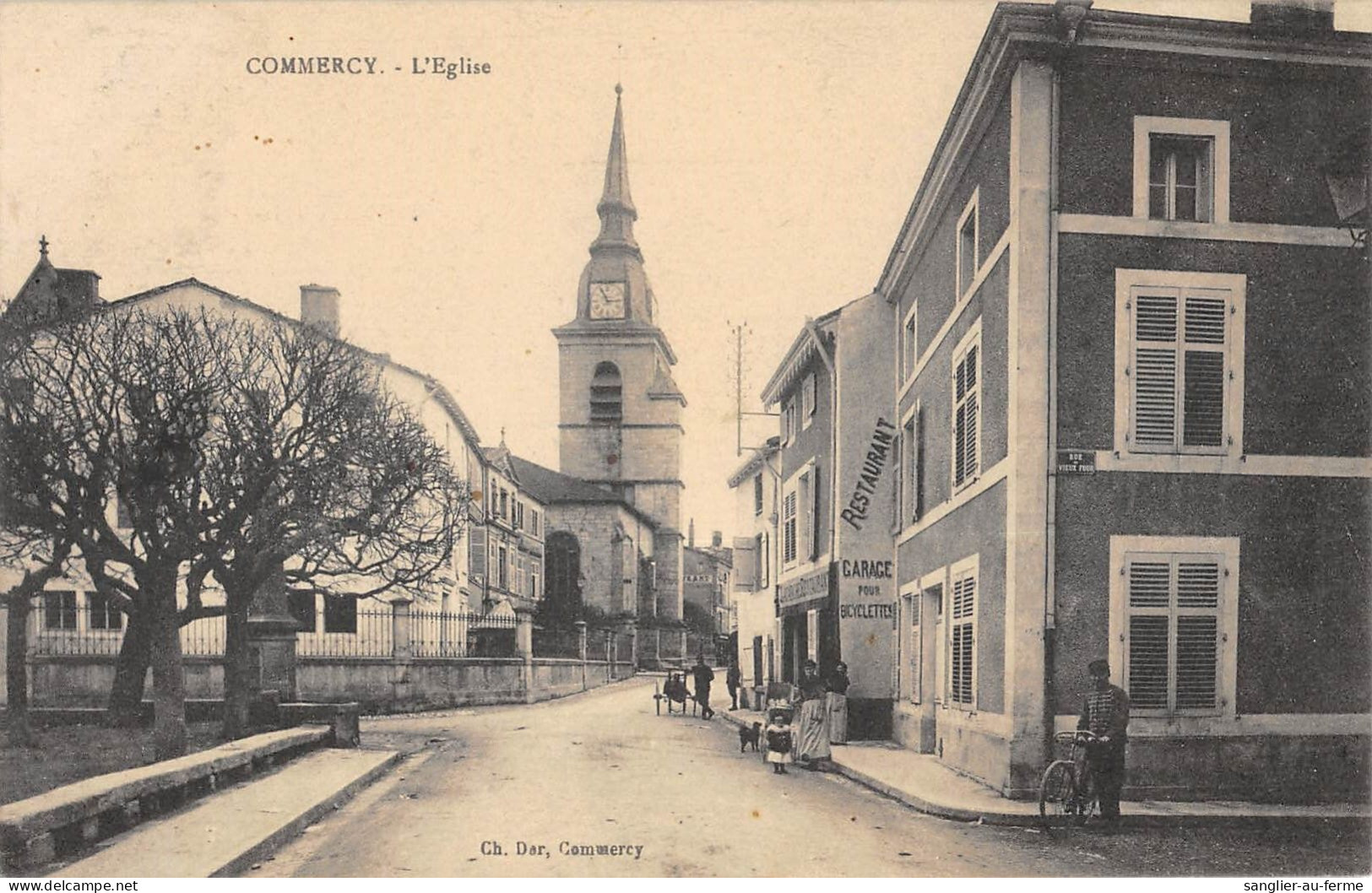 CPA 55 COMMERCY / EGLISE - Other & Unclassified