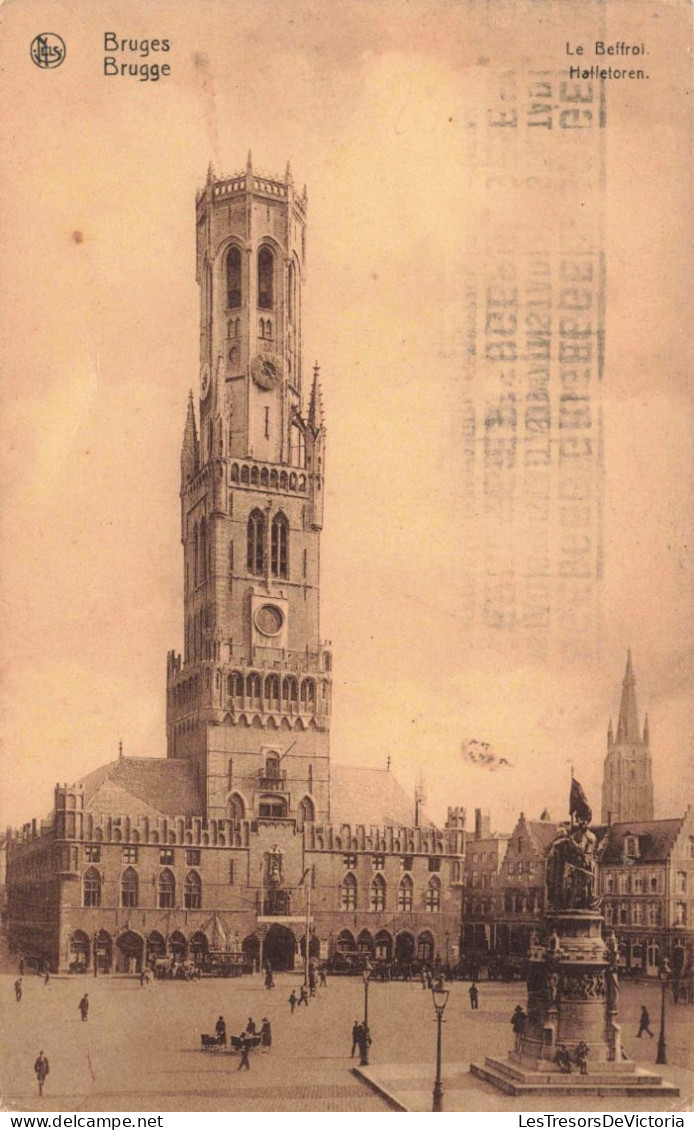 BELGIQUE - Brugges - Le Beffroi - Carte Postale Ancienne - Brugge