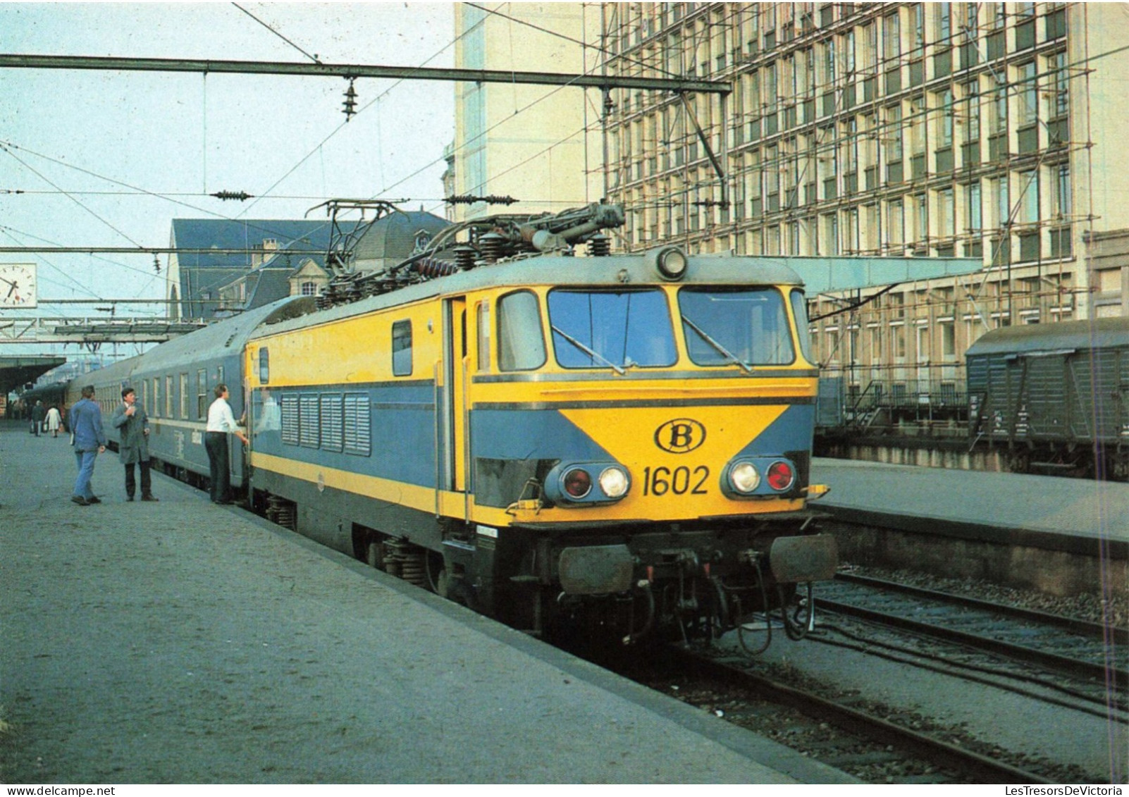 TRANSPORT - Trains - Trains Express Au Luxembourg -  Expr 13290 "La Freccia Del Sole" - Carte Postale - Trains