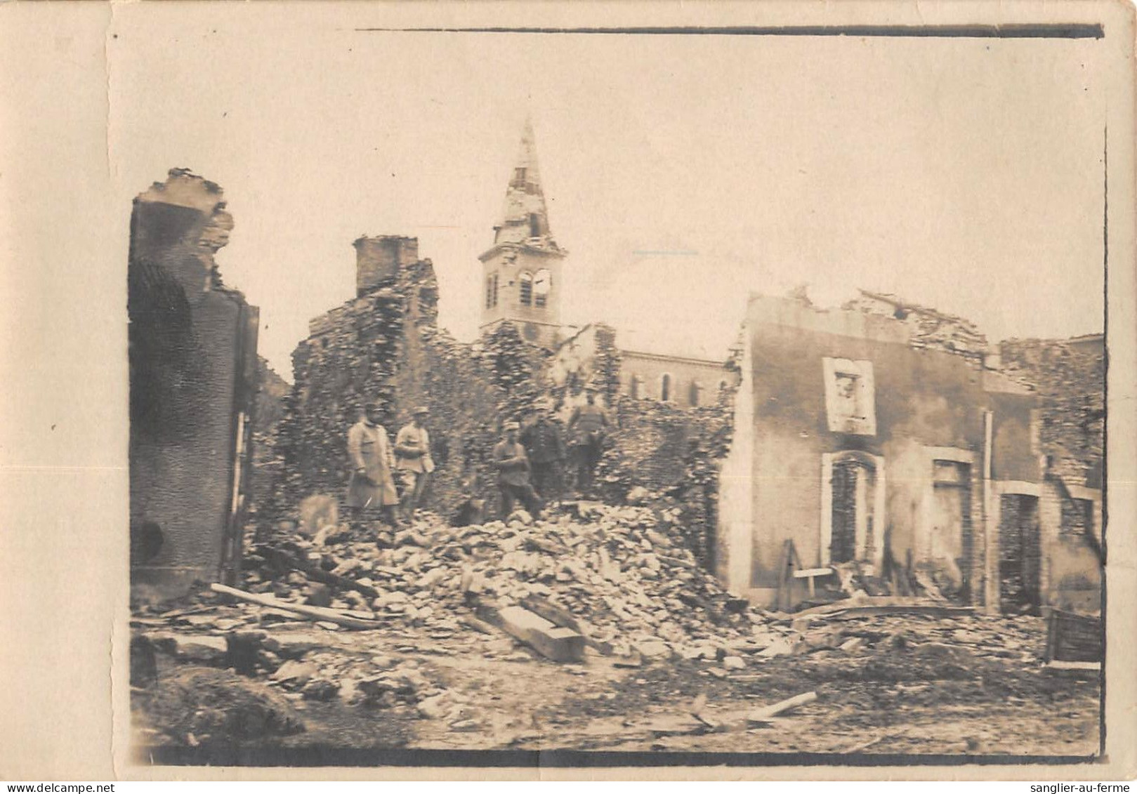CPA 55 FORGES / CARTE PHOTO / SOUVENIR DE LA CAMPAGNE 1914 1915 1916 - Other & Unclassified