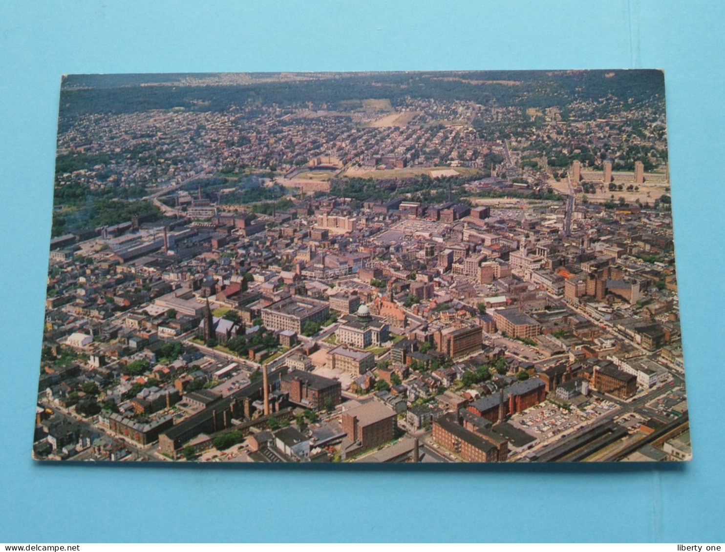 The Heart Of Downtown PATERSON ( Edit.: Scheller C° Copyright 1962 ) 1952 ( See/voir SCANS ) ! - Paterson