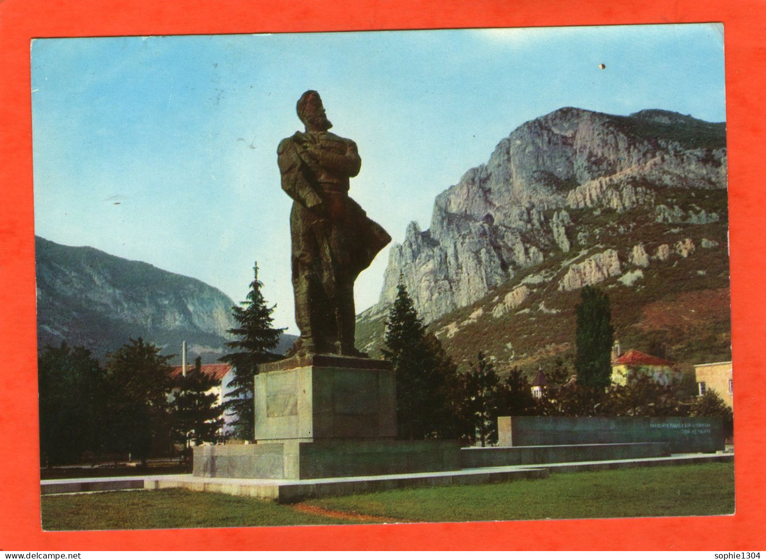VRATZA - Le Monument De Christo Botev - Sculpteur - 1969 - - Bulgarien