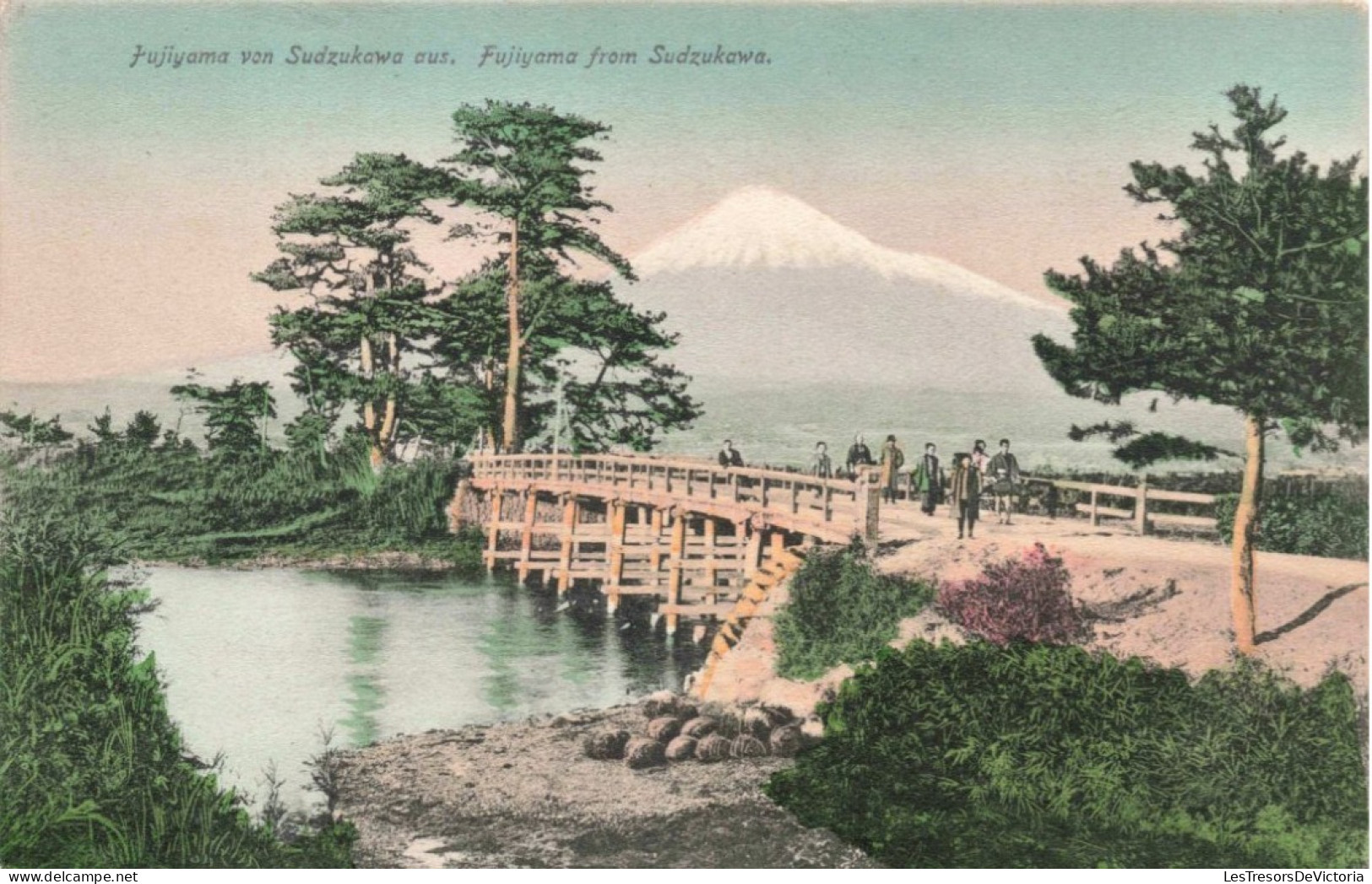 ARTS - Peintures Et Tableaux - Fujiuyama Von Sudzukawa Aus. - Carte Postale Ancienne - Peintures & Tableaux