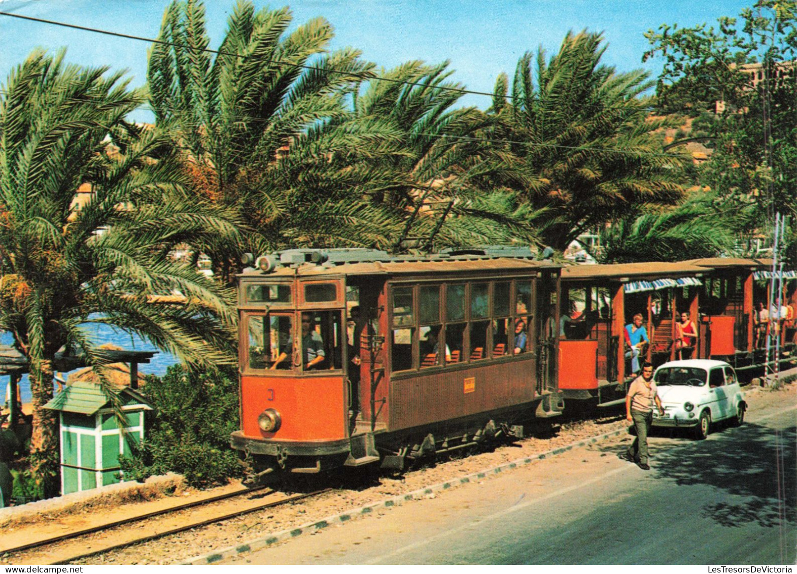 TRANSPORTS - Trains - Mallorca Puerto De Soller - Carte Postale - Trains