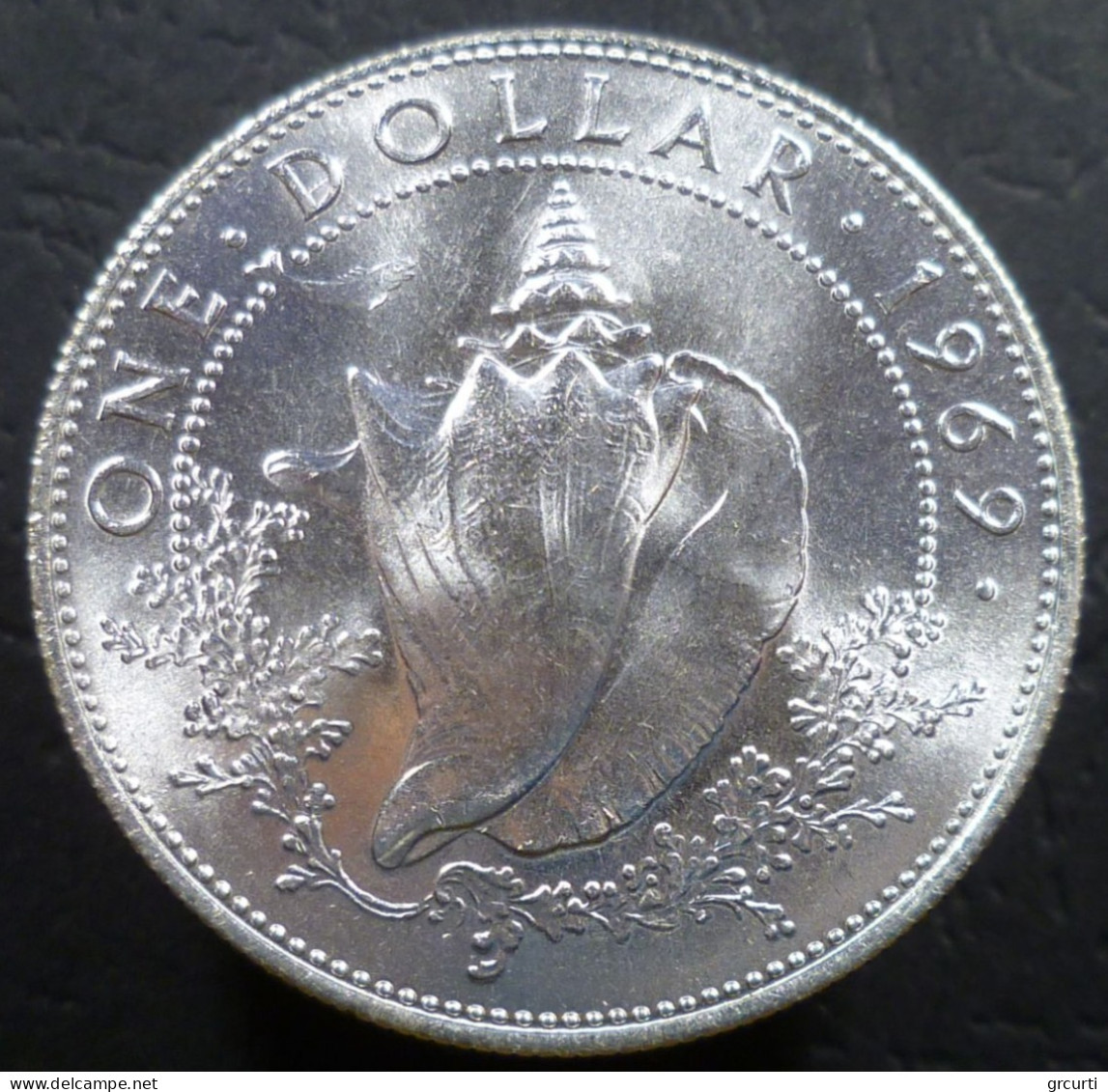 Bahamas - 1 Dollar 1969 - Conchiglia - KM# 8 - Bahamas