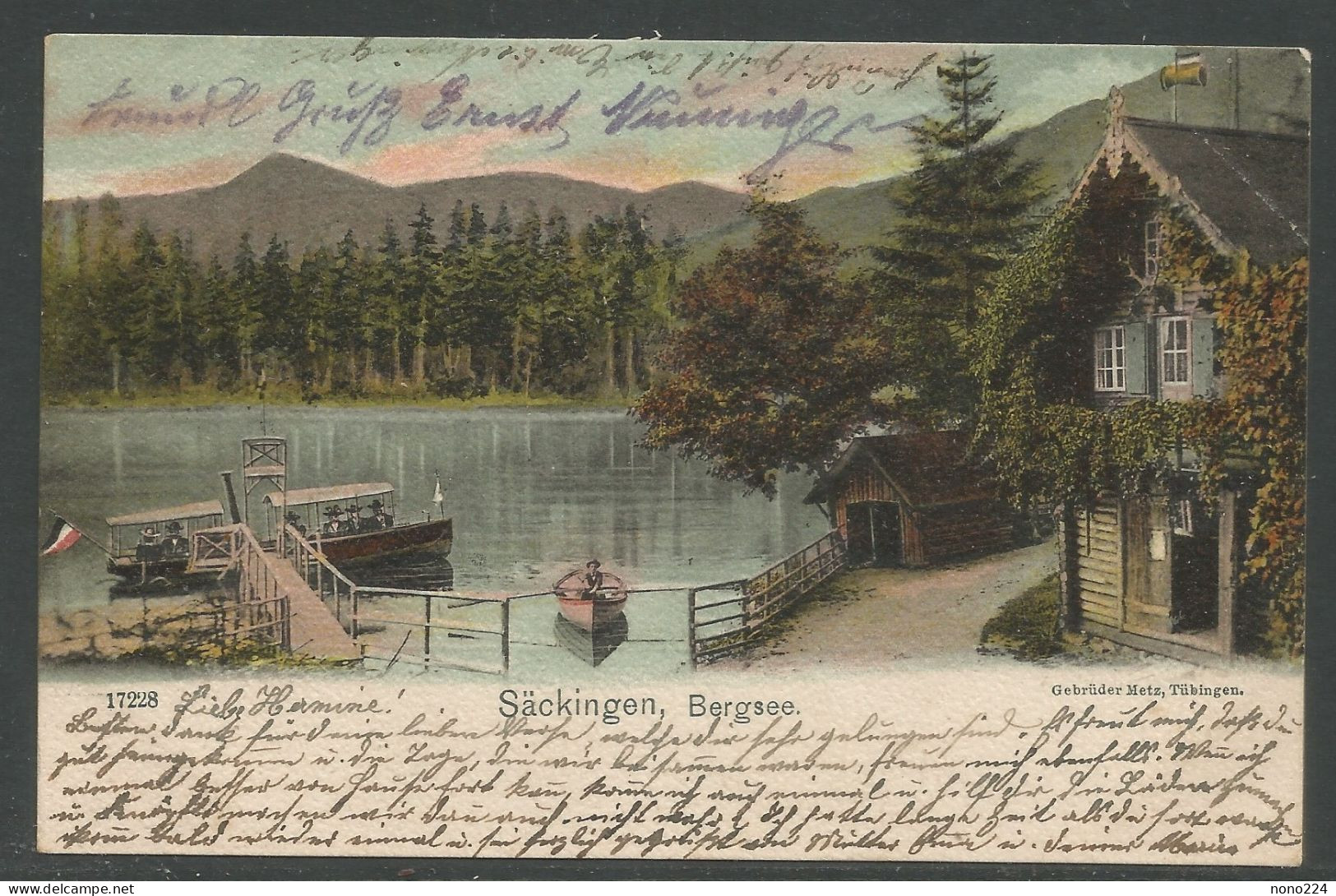 Carte P De 1905 ( Säckingen Bergsee ) - Schelklingen