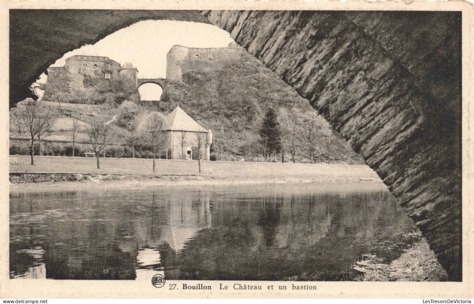 BELGIQUE - Bouillon - Le Château Et Un Bastion - Carte Postale Ancienne - Bouillon