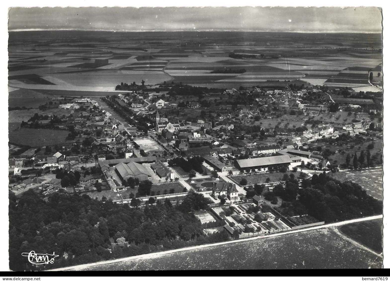 80   Chaulnes -  Vue Aerienne -  Vue Du Chateau - Chaulnes