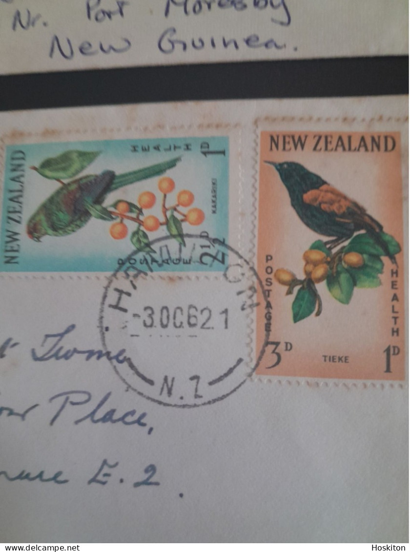 2 Aug 1961,3 Oct 1962 Pair Health Stamps Maintain  Health Camps. - Brieven En Documenten