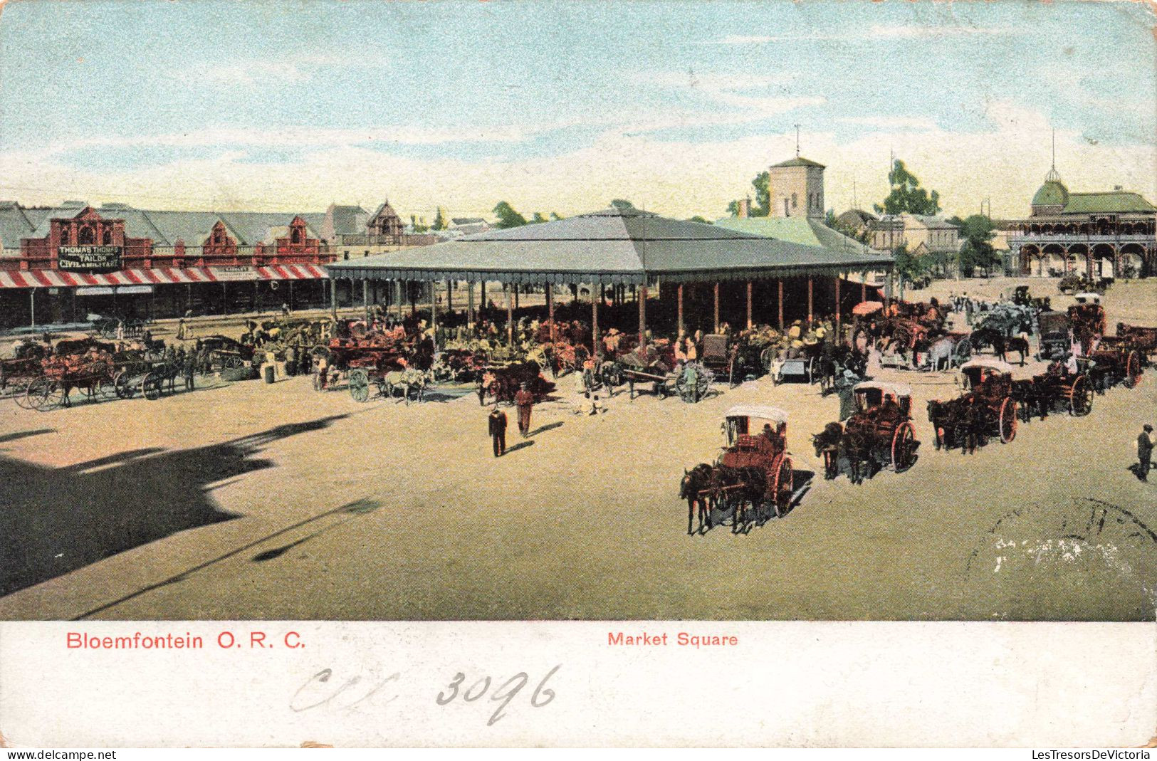 ARTS - Peintures Et Tableaux - Bloemfontein O.R.C - Market Square - Carte Postale Ancienne - Peintures & Tableaux