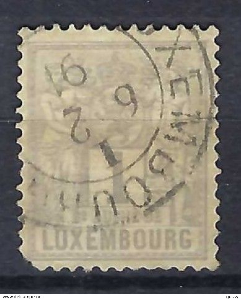 LUXEMBOURG Ca.1881: Le Y&T 47 Obl. - 1882 Allégorie