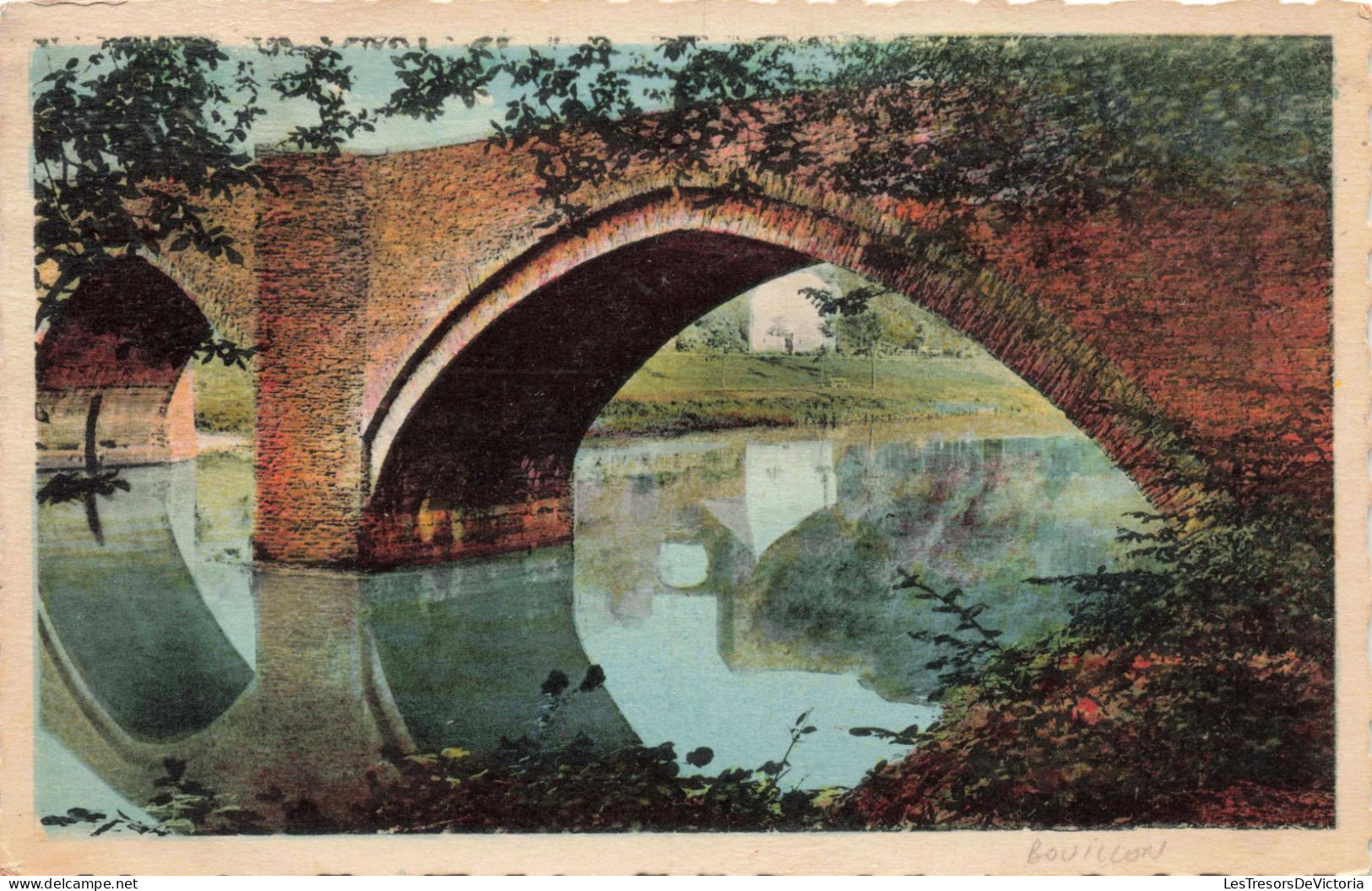 BELGIQUE - Bouillon - Le Pont Albert - Mirage - Colorisé - Carte Postale Ancienne - Bouillon