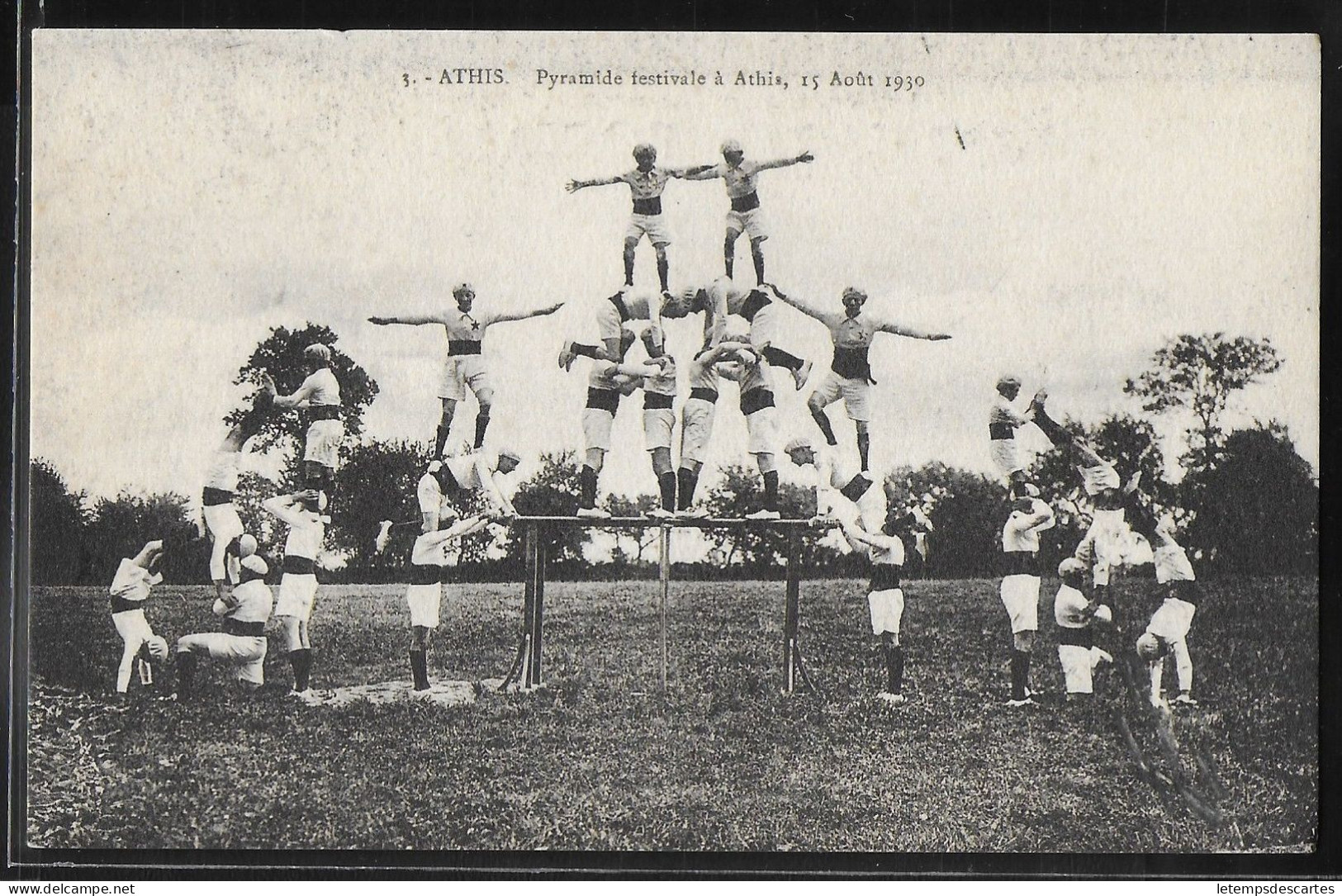 CPA 61 - Athis, Pyramide Festivale - 15 Août 1930 - Athis De L'Orne