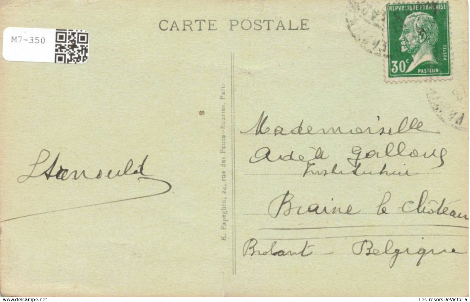 FRANCE - Paris - La Gare St Lazare (côté De La Cour De Rome) - AP - Animé -  Carte Postale Ancienne - Otros & Sin Clasificación