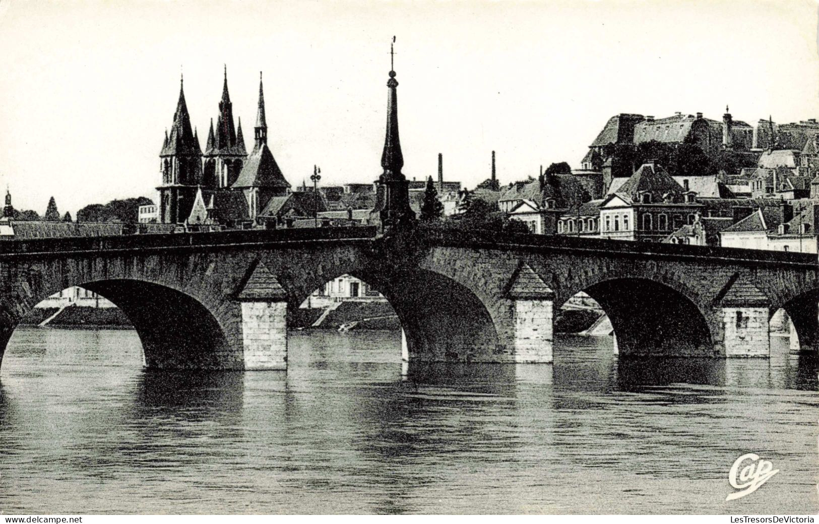 FRANCE - Blois - Le Grand Pont Et L'Eglise St Nicolas -  Carte Postale Ancienne - Blois