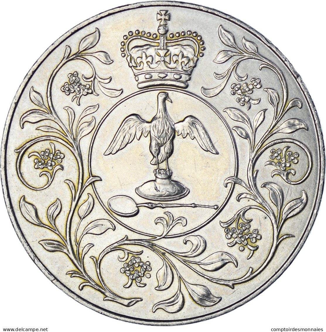 Grande-Bretagne, Crown, 1977 - L. 1 Crown