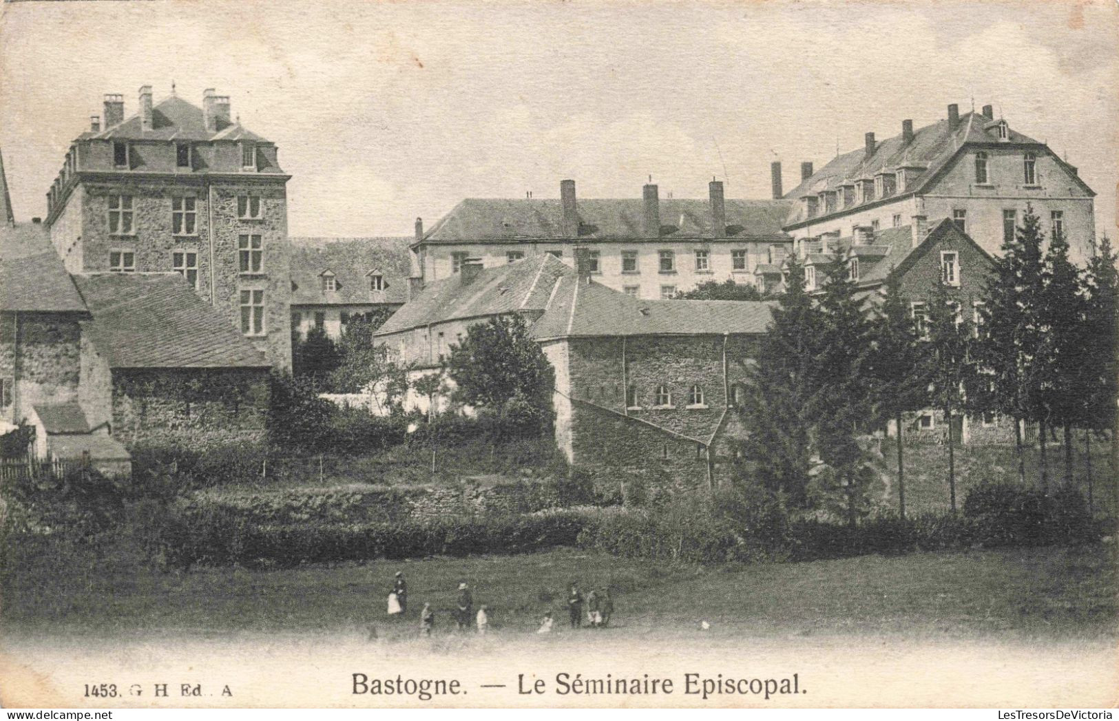 BELGIQUE - Luxembourg - Bastogne - Le Séminaire Episcopal - Carte Postale Ancienne - Bastogne