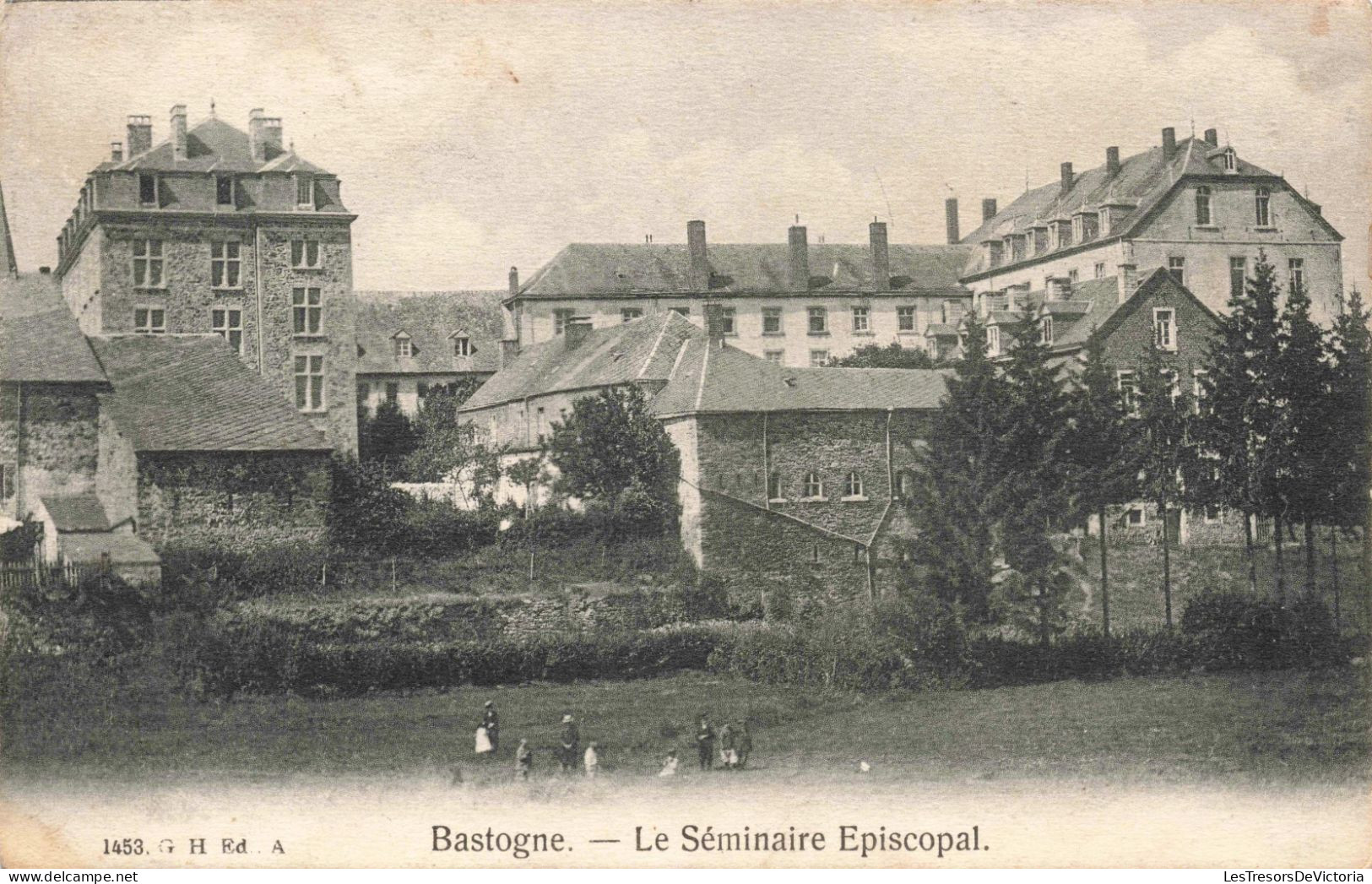 BELGIQUE - Luxembourg - Bastogne - Le Séminaire Episcopal - Carte Postale Ancienne - Bastenaken