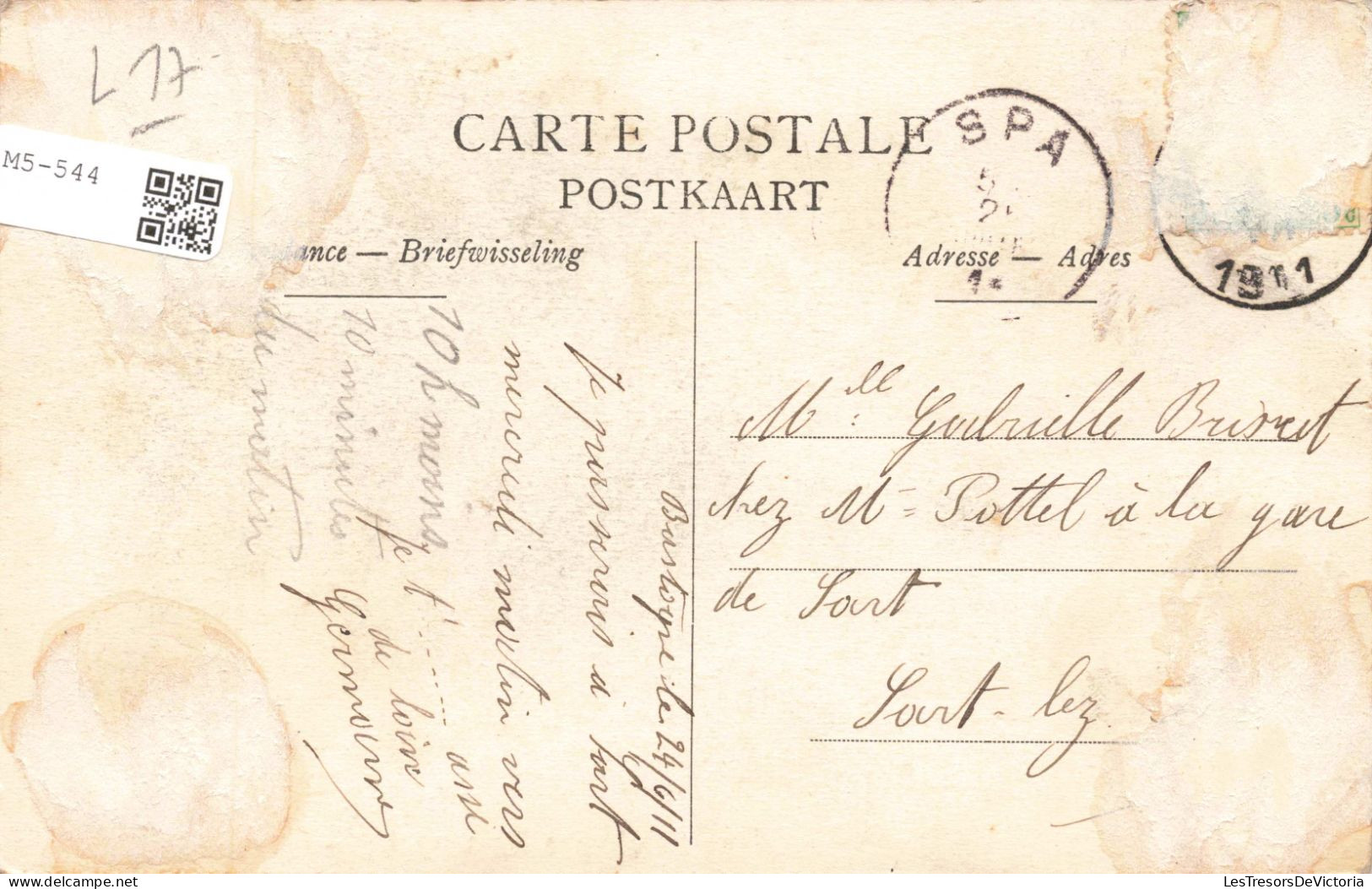 BELGIQUE - Luxembourg - Bastogne - Le Séminaire Episcopal - Carte Postale Ancienne - Bastogne