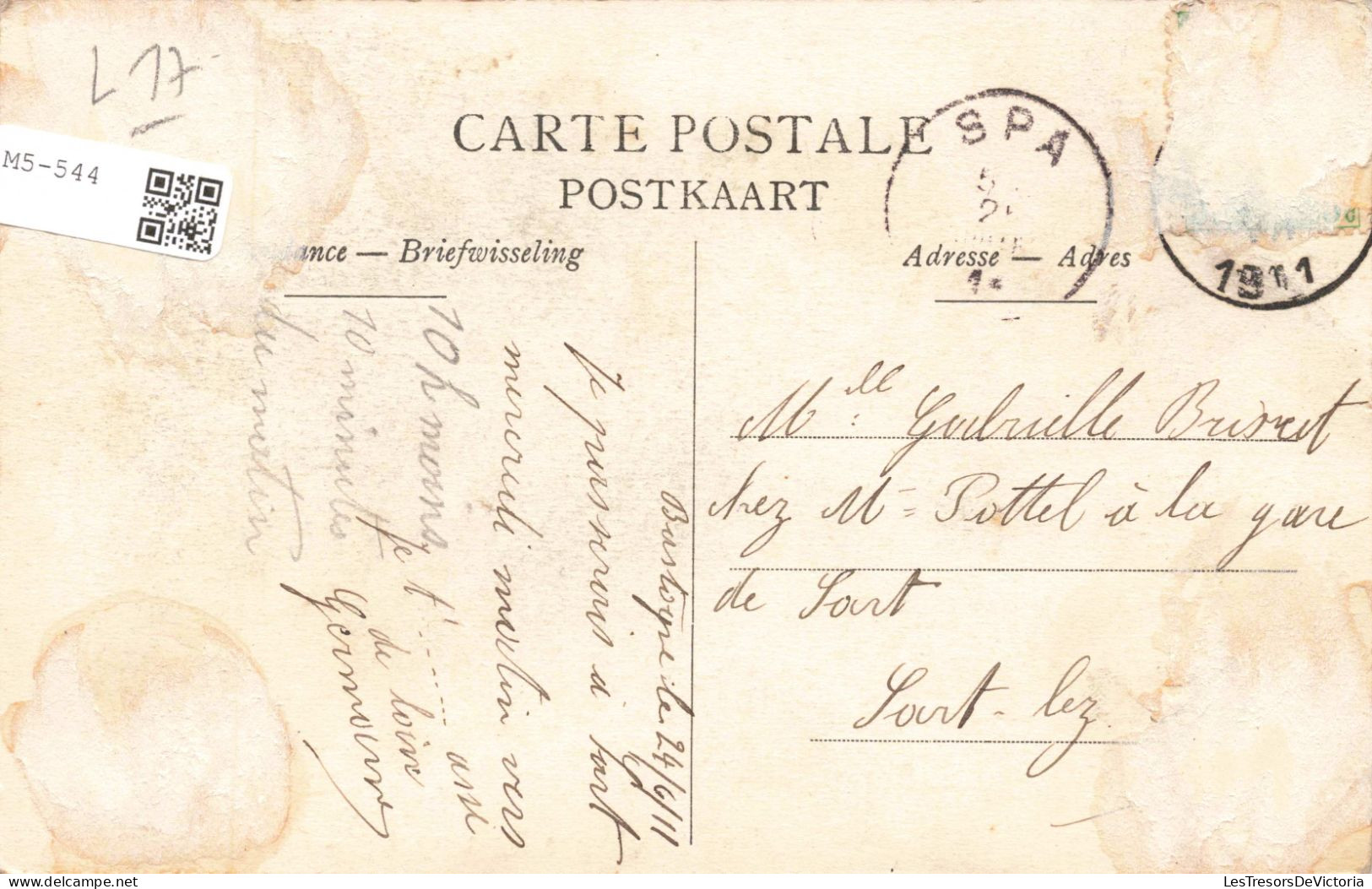 BELGIQUE - Luxembourg - Bastogne - Le Séminaire Episcopal - Carte Postale Ancienne - Bastenaken