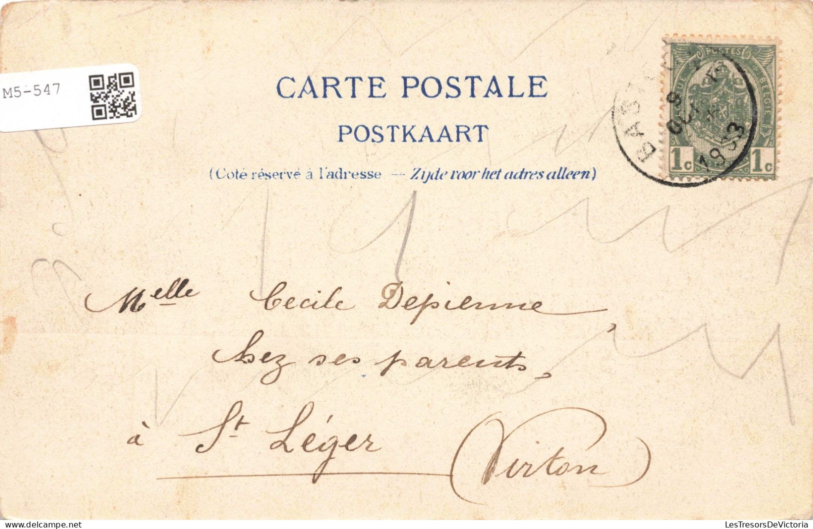 BELGIQUE - Luxembourg - Bastogne - Pensionnat Des Sœurs De Notre Dame - Carte Postale Ancienne - Bastenaken