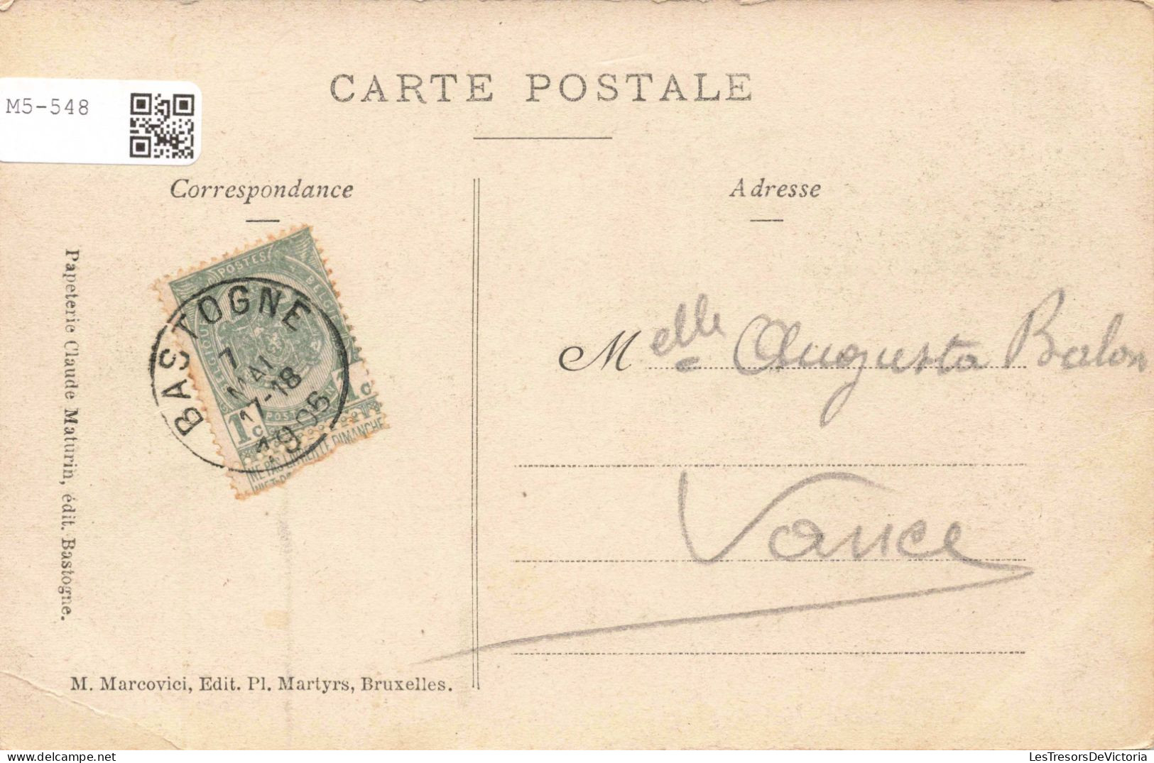 BELGIQUE - Luxembourg - Bastogne - Multivues - Carte Postale Ancienne - Bastogne