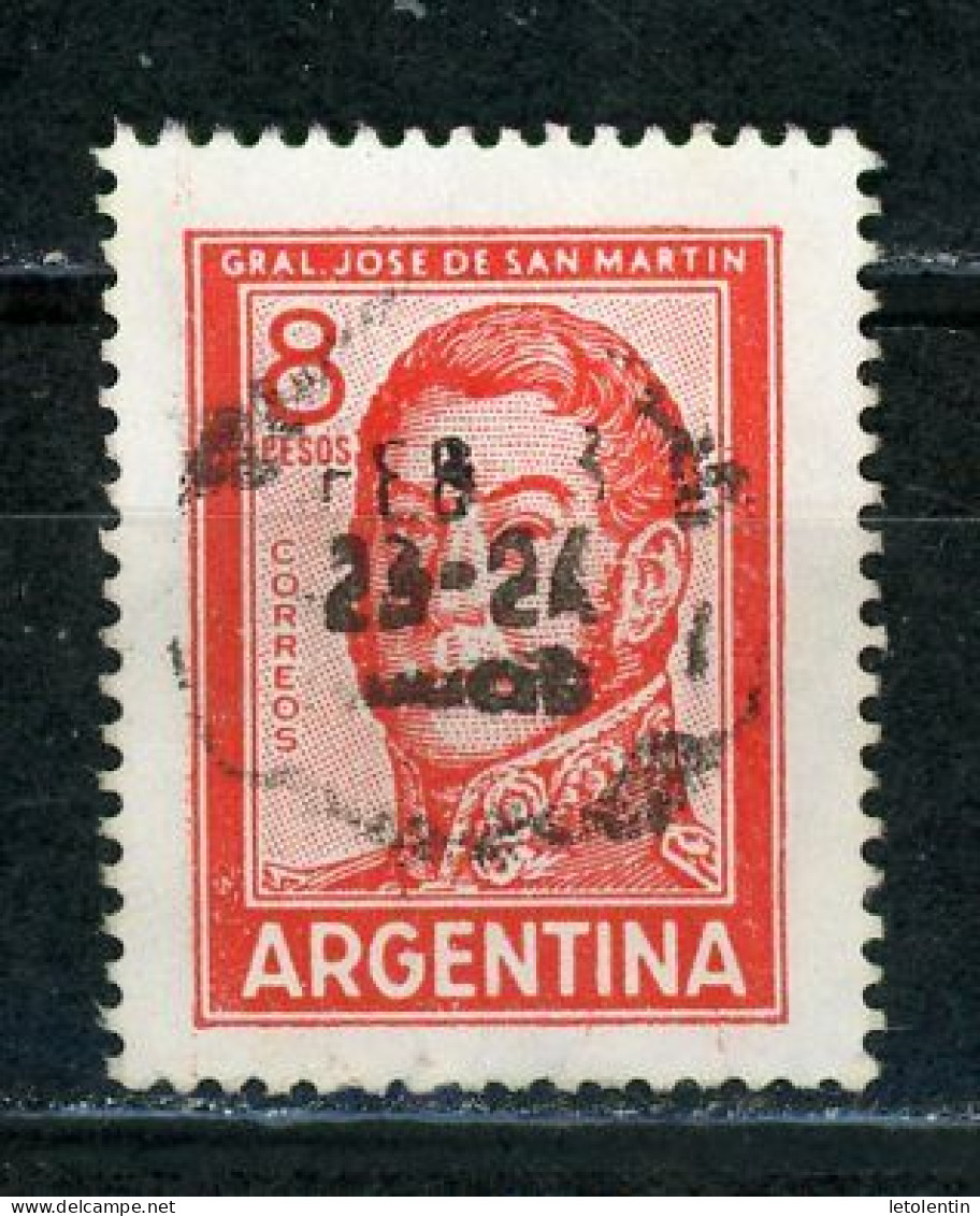 ARGENTINE: SAN MARTIN - N° Yvert 706 Obli. - Usati