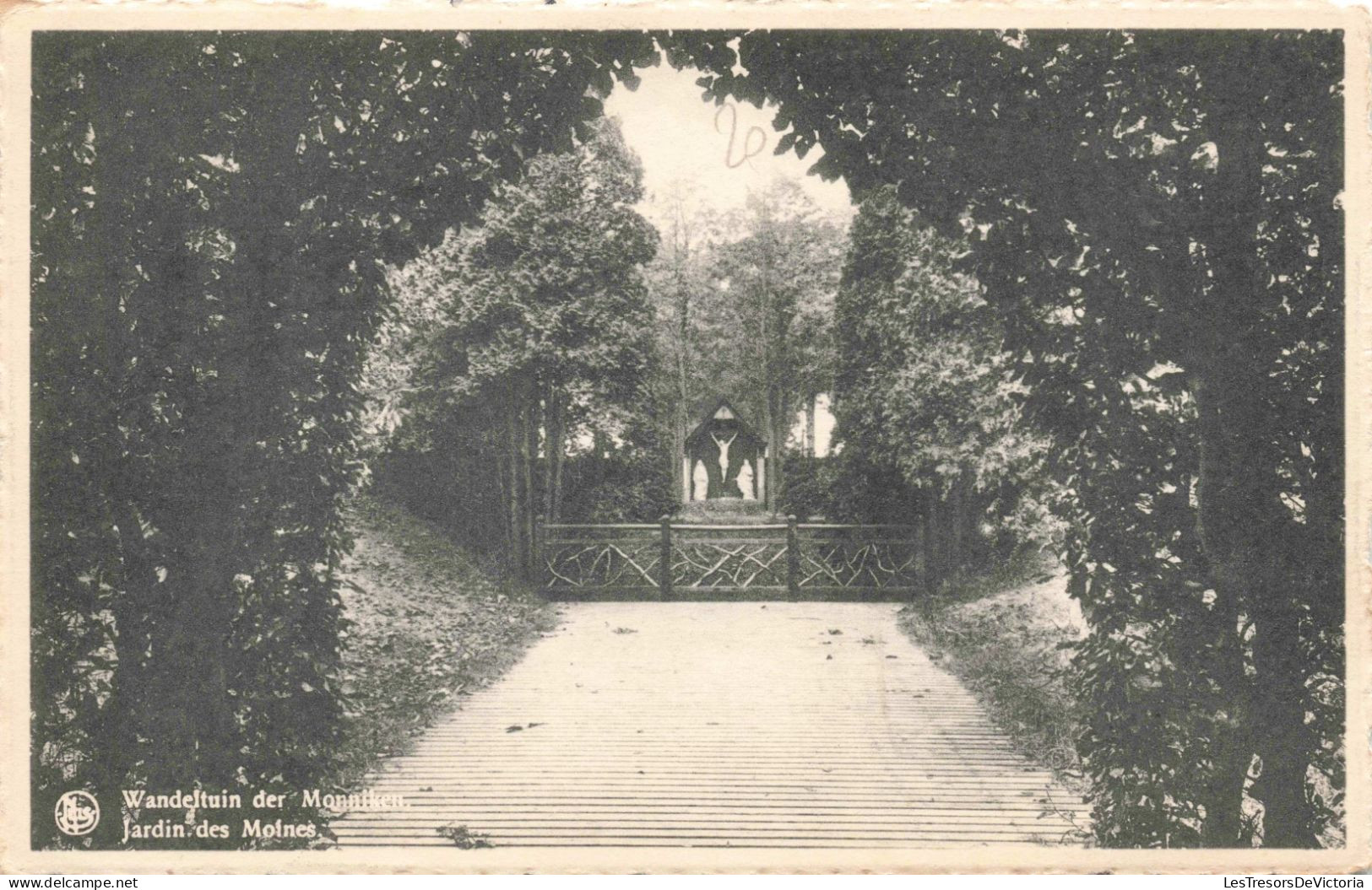 BELGIQUE - Westmalle - Abbaye Cistercienne - Jardin Des Moines - Carte Postale - Malle