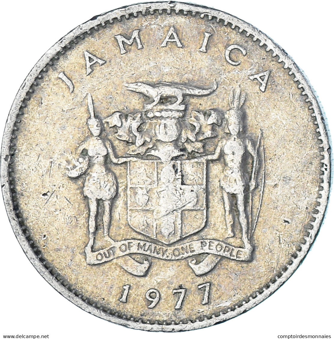 Monnaie, Jamaïque, 10 Cents, 1977 - Jamaica