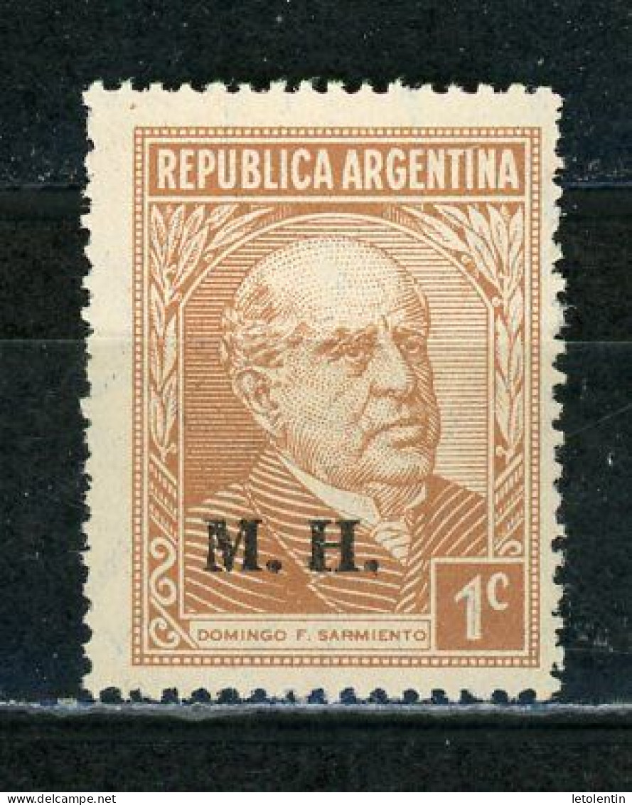 ARGENTINE - SERVICE - N° Yvert 197** - Dienstzegels