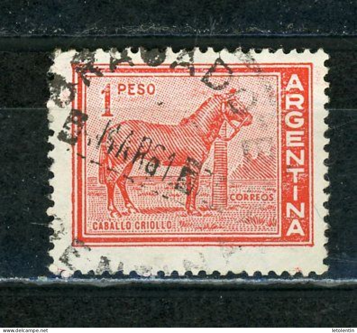 ARGENTINE: CHEVAL - N° Yvert 604 Obli. - Used Stamps