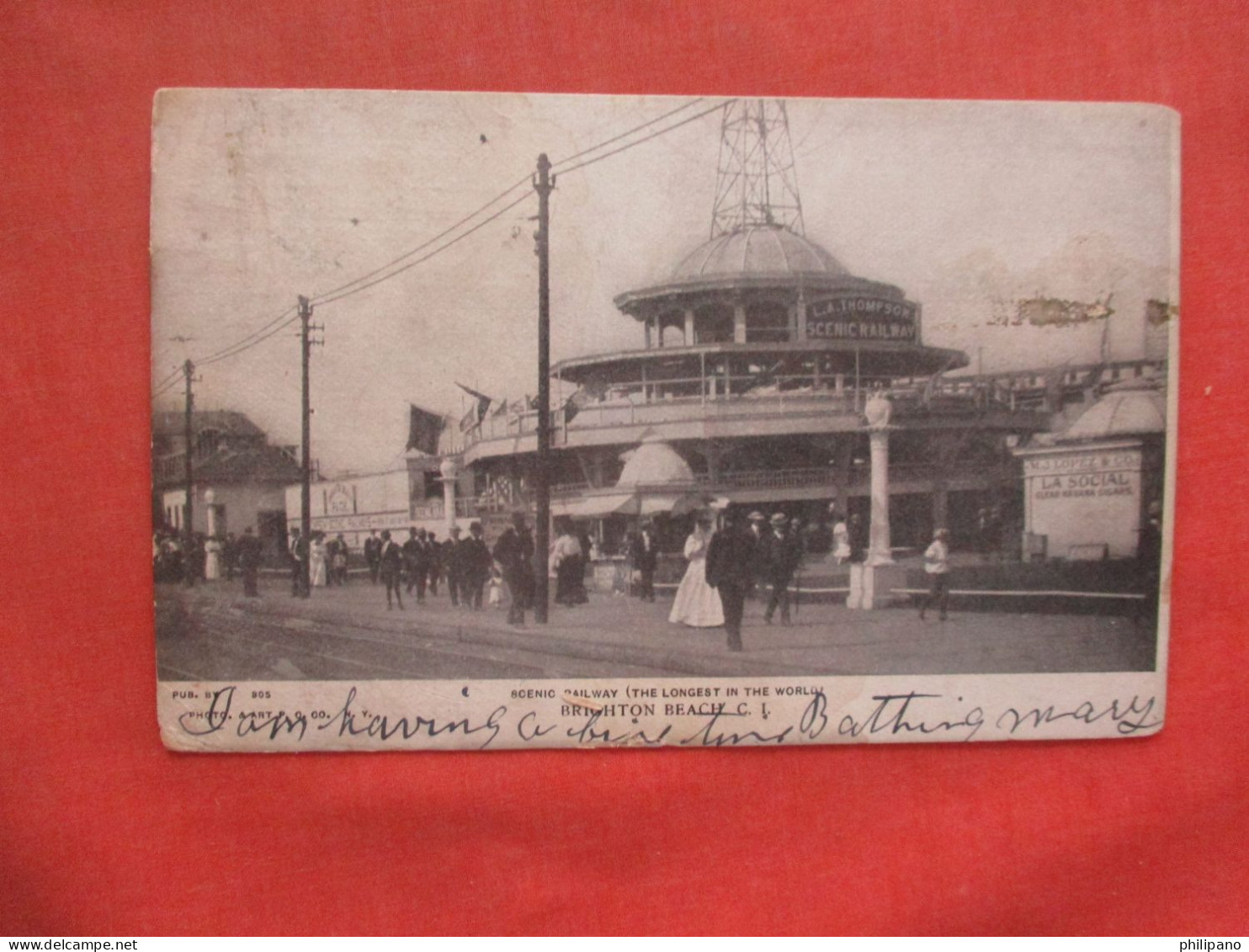 Scenic Railway Brighton Beach. Coney Island. New York > New York City      Ref 6175 - Manhattan