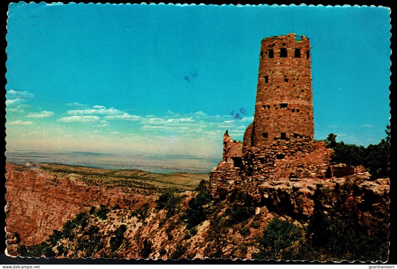 The Watchtower, Grand Canyon National Park, Arizona - Posted To Australia, 1978 - Grand Canyon
