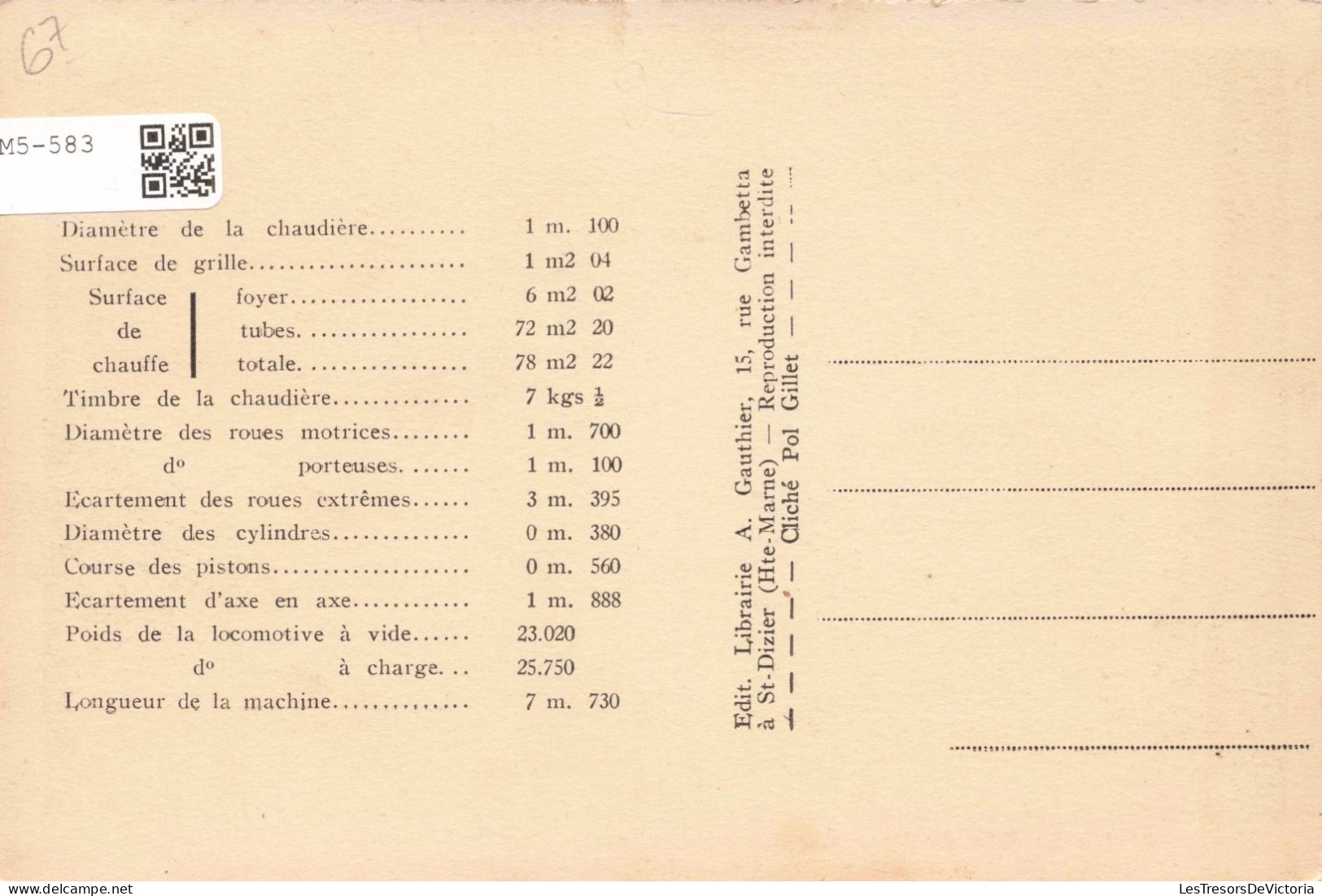 FRANCE - Strasbourg - Locomotives De France - Machine N°4 La Ville De Strasbourg ... - Carte Postale Ancienne - Haguenau